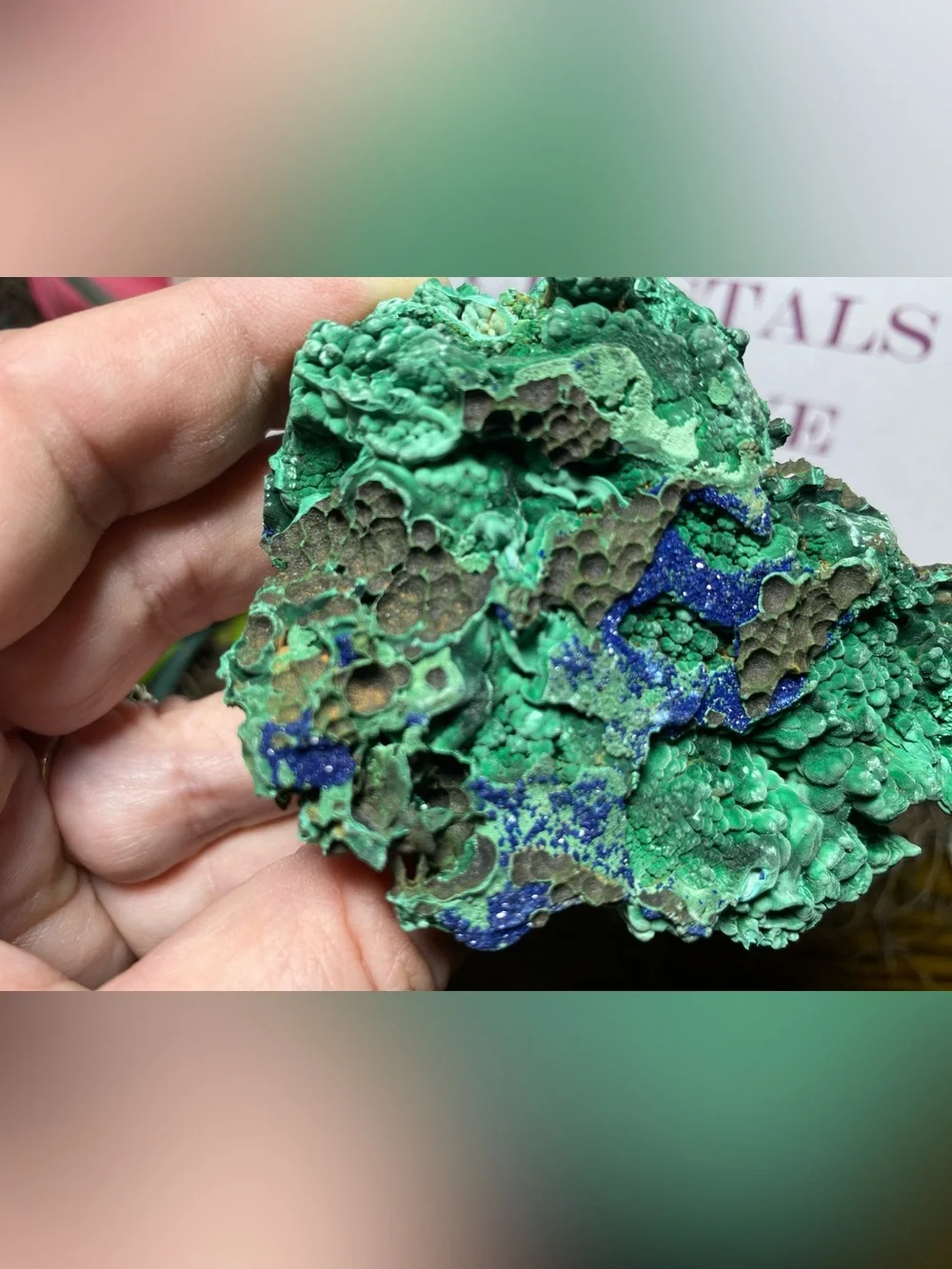 Raw Malachite & Azurite